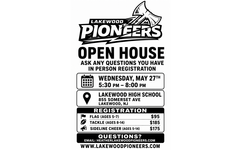 In person registration